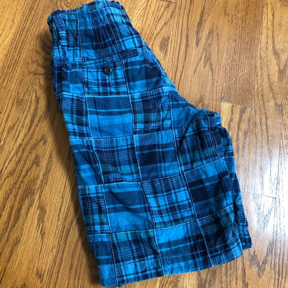 GAP Boys shorts size 12 blue patchwork